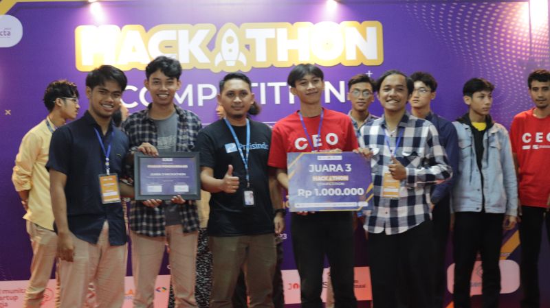 3rd place in ABP x PT Prasindo Teknologi Incubator Hackathon — proof 1